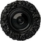 Ekena Millwork Marseille Ceiling Medallion (Fits Canopies up to 7 3/8"), Hand-Painted Black Pearl, 21"OD x 2"P CM21MABPS - alternate 1
